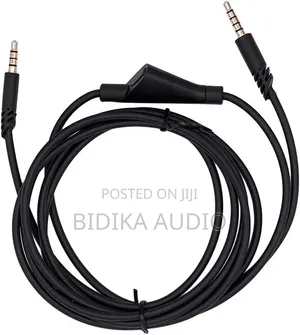 Brand New 3.5mm Mute Audio Cable with Gold Plated Connector