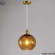 Taa ya Pendant ya Kioo chenye Rangi - 1