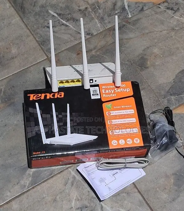 Tenda F6 Wireless WiFi Router na Antena 4 za Nje 5dBi - 1
