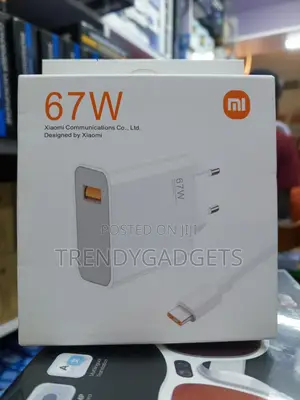 Xiaomi Original 67W Turbo Fast Charger with USB-C Cable