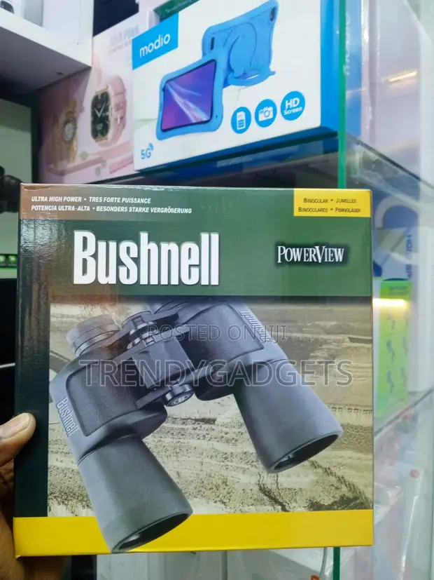 Bushnell PowerView Porro Prism Binoculars - 1