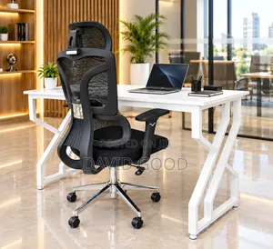 Boss Office Products Lumbar-Support Desk Set