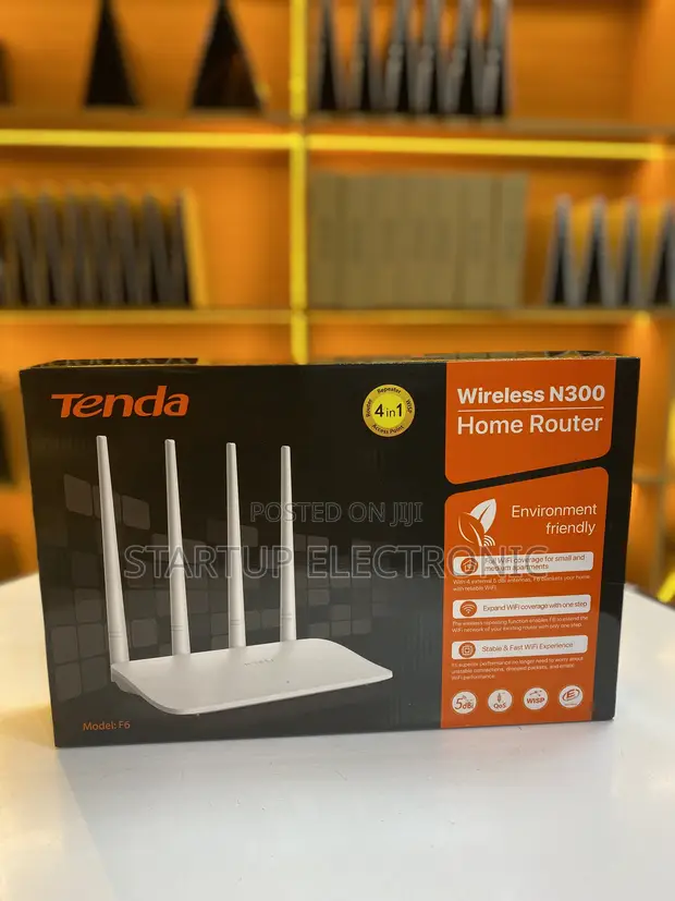Tenda F6 300Mbps Wi-Fi Router - 1