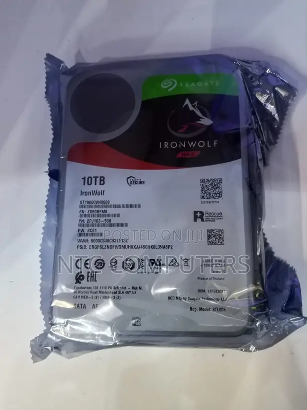 Seagate IronWolf NAS Hard Drive 10TB - 1