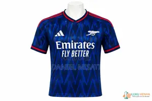 Arsenal 2025/26 Blue Away Football Jersey