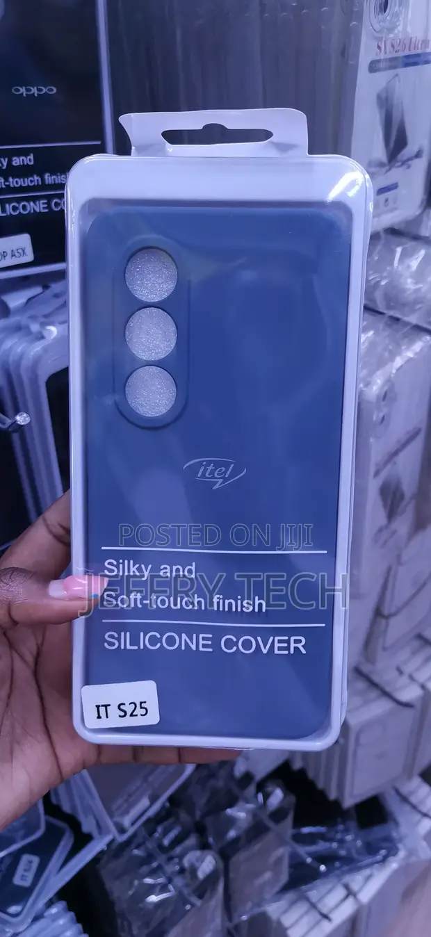 Kifuniko cha Bluu cha Silicone kwa Itel S25 - Chepesi - 1