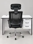 Kiti cha Ofisi cha Executive na Meza - 2