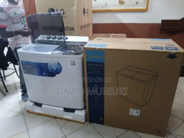 Midea 12kg Semi-Automatic Washing Machine - 1