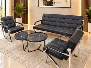 Boss Office Products Executive Sofaset - Black