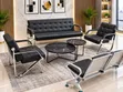 Boss Office Products Executive Sofaset - Black - 2