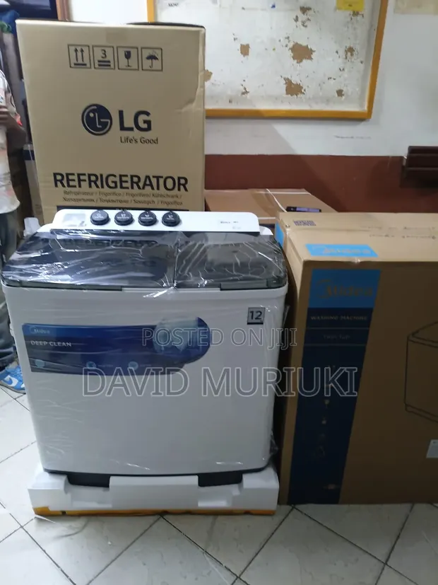 Midea 12kg Semi-Automatic Washing Machine - 1