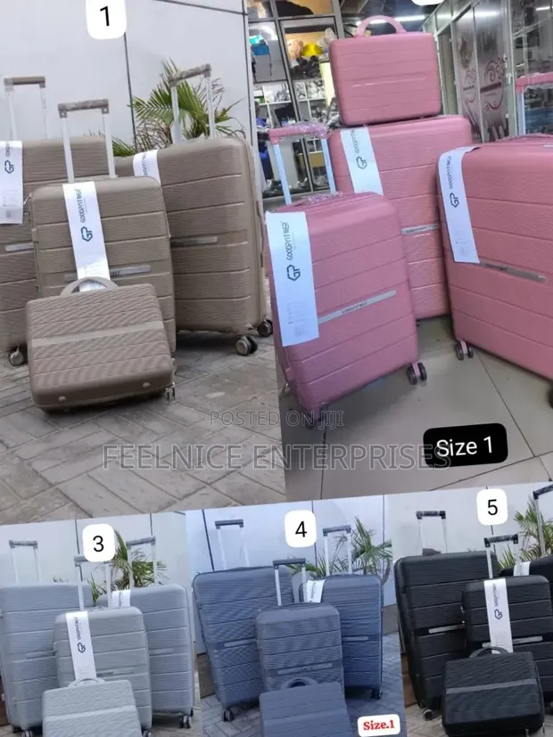 Set ya Samsonite ya Kifahari ya Kesi 4-kwa-1 Isiyovunjika ya Mpira - 1