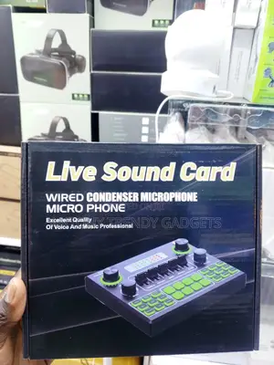 V9 Live Sound Card for TikTok, YouTube, Karaoke
