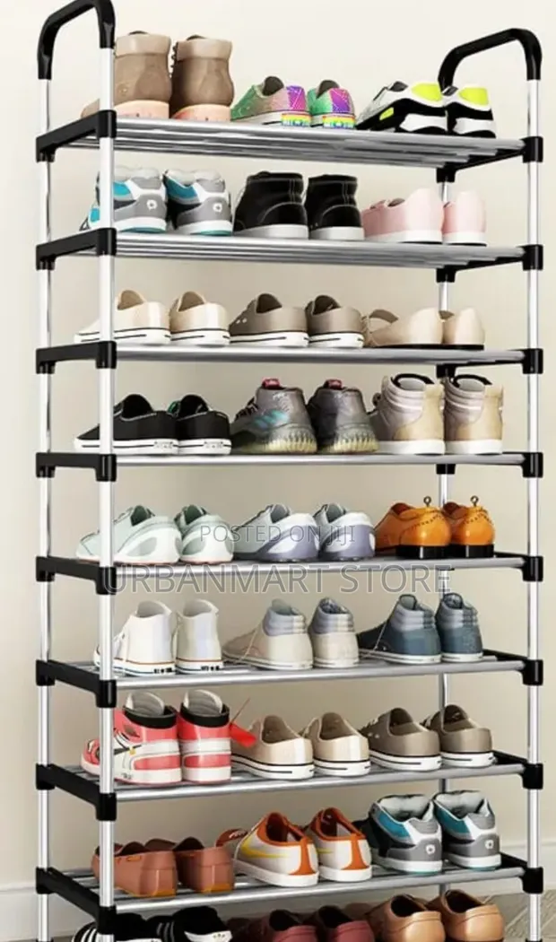 Brand New 8-Layer Shoe Storage Rack - 1