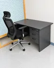 Boss Office Products Home Office Desk with 3 Drawers - 1