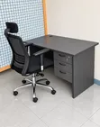 Boss Office Products Home Office Desk with 3 Drawers - 2
