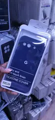 Kifaa cha Silicone Rangi ya Bluu Nyeusi kwa Google Pixel 10A - 2