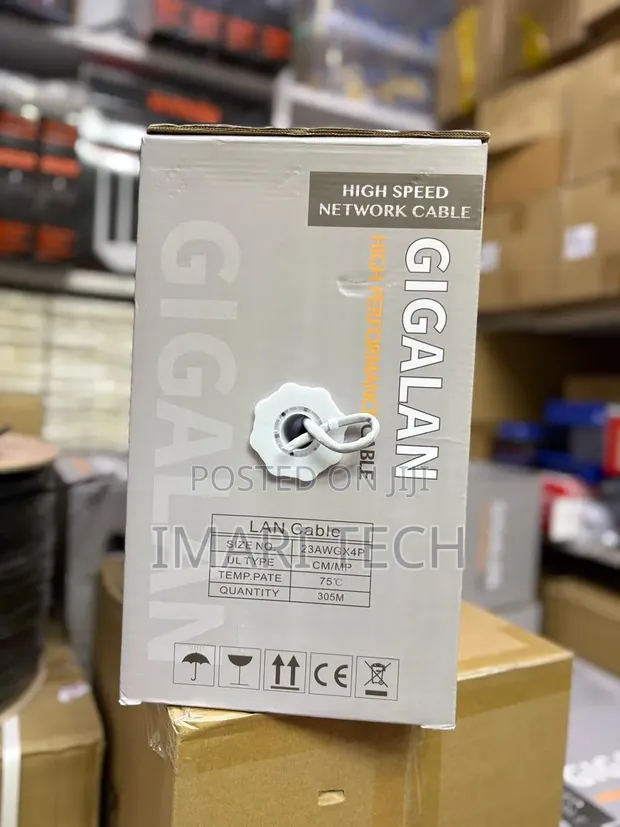 Gigalan Cat6e UTP Cable ya Mtandao - 305m - 1