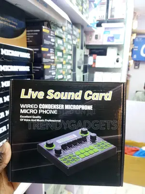 V9 Portable Sound Card Audio Interface