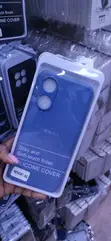 Blue Silicone Soft-Touch Case for Oppo Reno8 T 4G - 2