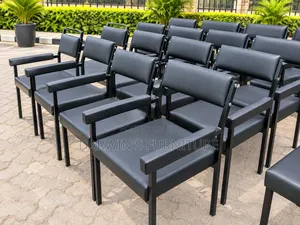 Caterina Armrest Chair - Black