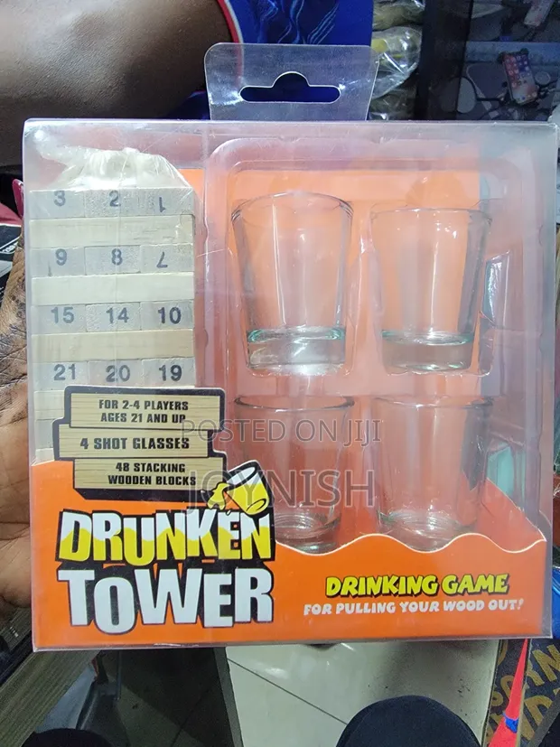 Mchezo wa Jenga Block Drunken Tower - 1
