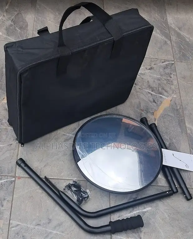 Entry Security Vehicle Undersearch Mirror with Light - 1