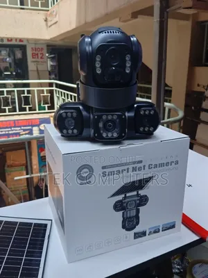 Triple Lens WiFi Solar Camera 360° PTZ
