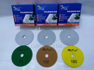 Marble Polishing Pads (Grits 50, 100, 150)