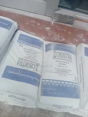 Cleopatra White Cement - Tayari kwa Uwasilishaji