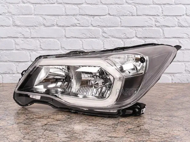 Depo Smoked LED Headlights for Subaru Forester 2013-2015 - 1