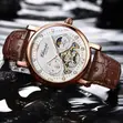 Chenxi 8876 Luxury Automatic Watch - Moon Phase & Tourbillon - 3