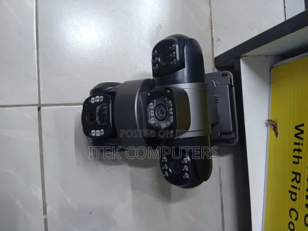 Outdoor Triple Lens Solar Security Camera (V380Pro) - 1