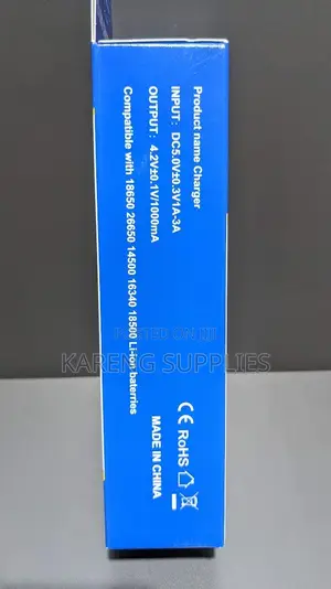 Chaja ya Betri ya Li-Ion ya USB ya Slot Moja