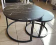 Marble Table 2pc Set - 2