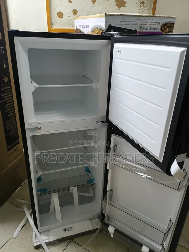 Midea 128L Double Door Fridge - Top Freezer - 1