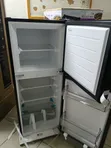 Midea 128L Double Door Fridge - Top Freezer - 1