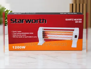 Starworth Quartz Heater 1200W, 3 Heat Settings