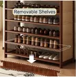 Bamboo Shoe Rack - 3