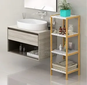Rafu Imara ya Bamboo kwa Bafu