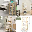 Robust Bamboo Bathroom Shelf - 2