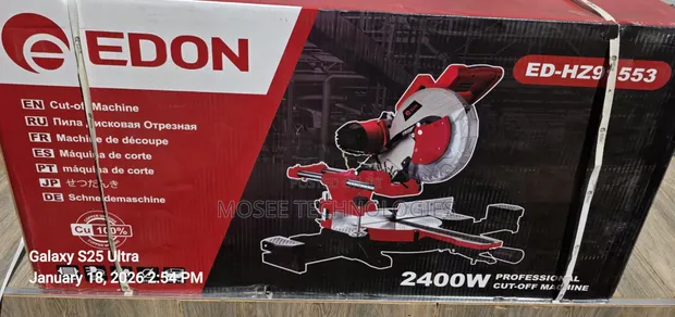 Edon 2400W Sliding Mitre Saw - 1