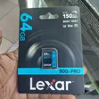 Lexar 64GB High-Performance 800x PRO SDXC UHS-I Card - 2