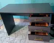 1.2m Grey Office Desk - 1