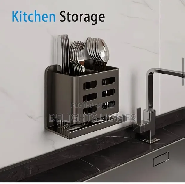 Carbon Metal Toothbrush Holder - 1