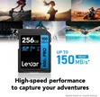 Lexar 256GB Kadi ya Utendaji wa Juu 800x Pro UHS-I V30 SDXC - 2