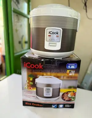 iCook Premium 1.8L Rice Cooker ya Umeme na Keep Warm