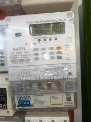 Single Phase Prepaid Energy Token Meter