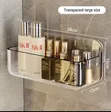 Acrylic Organizer Kubwa ya Bafuni - 1
