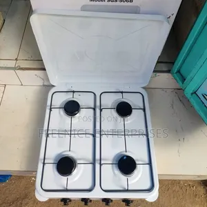 Smartpro 4 Burner Cooker ya Mezani ya Gesi